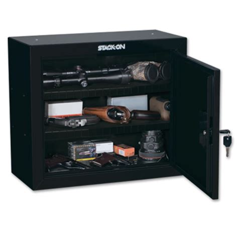 stack-on gcb pistol ammo steel cabinet|Compact Pistol / Ammo Cabinet .